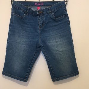 Children’s place Jean shorts- super stretchy!